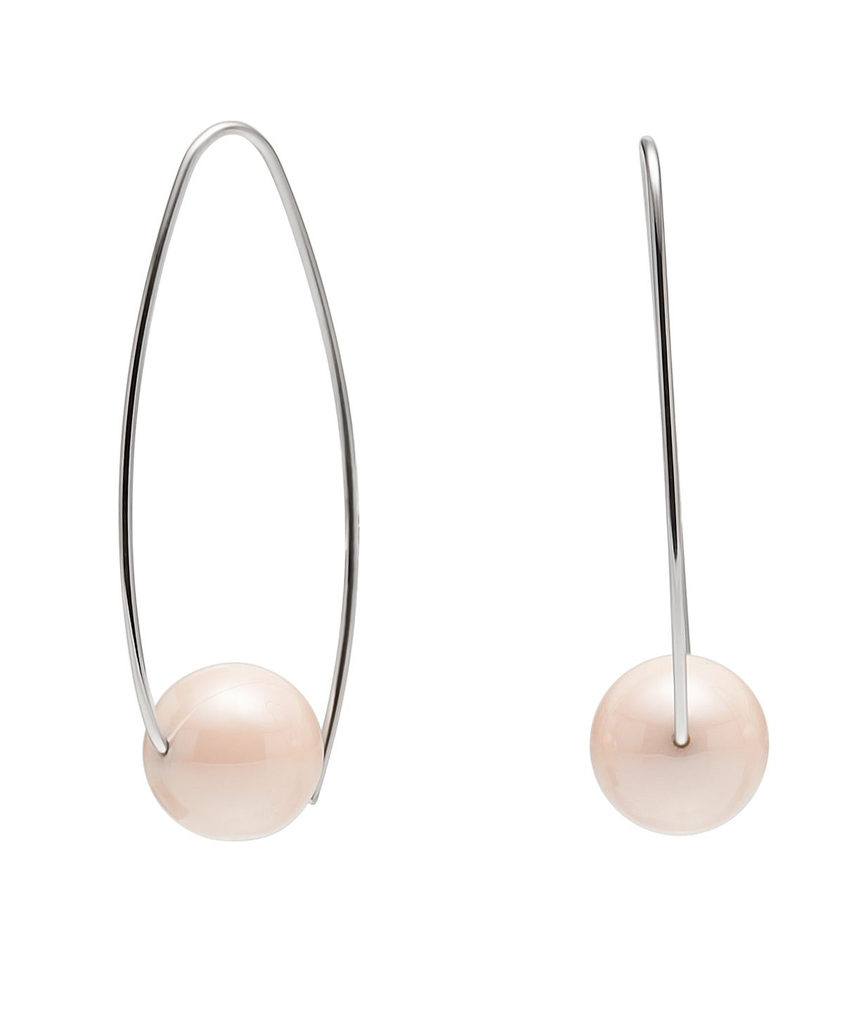 Ceramic Sphere Drop Earring