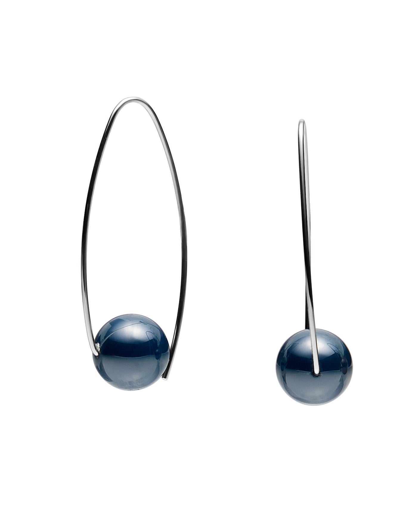 Ceramic Sphere Drop Earring