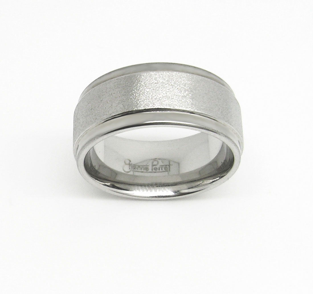 Cobalt Chrome Gem Ceramic Step Band 10mm