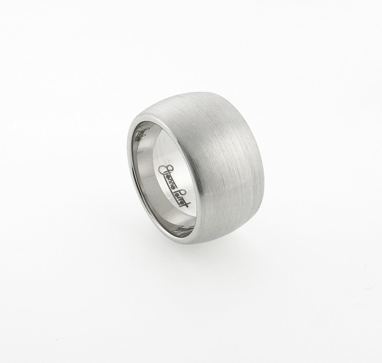 Chrome Gem Ceramic Dome Band 12mm