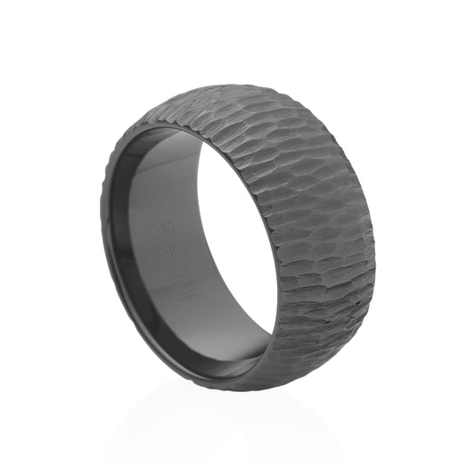 Grey Gem Ceramic Bark Band 10mm